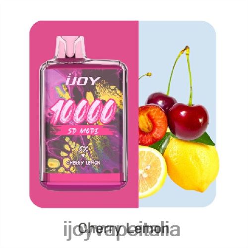 iJOY Vape Shop - iJOY Bar SD10000 monouso H2H04F164 limone ciliegia