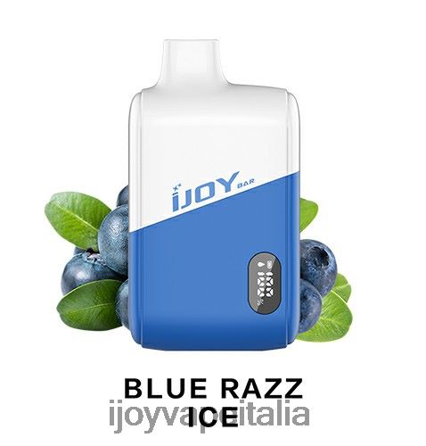 Best iJOY Flavor - iJOY Bar IC8000 monouso H2H04F179 ghiaccio blu razz