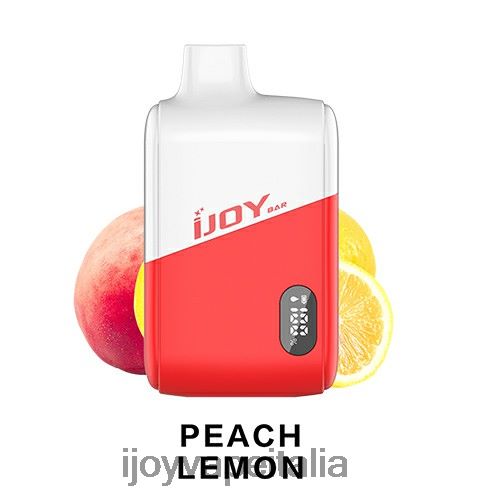 iJOY Disposable Vape - iJOY Bar IC8000 monouso H2H04F190 pesca al limone