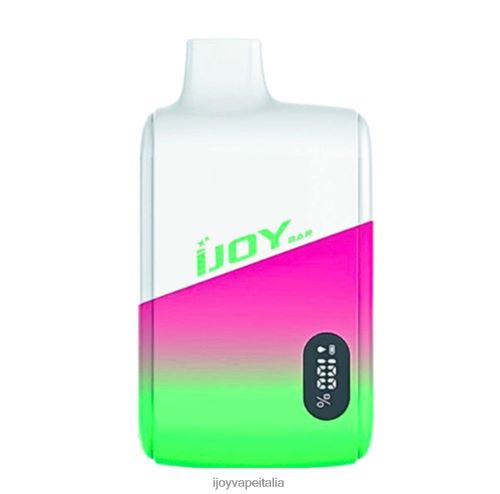 iJOY Disposable Vape - iJOY Bar Smart Vape 8000 sbuffi H2H04F10 chiaro