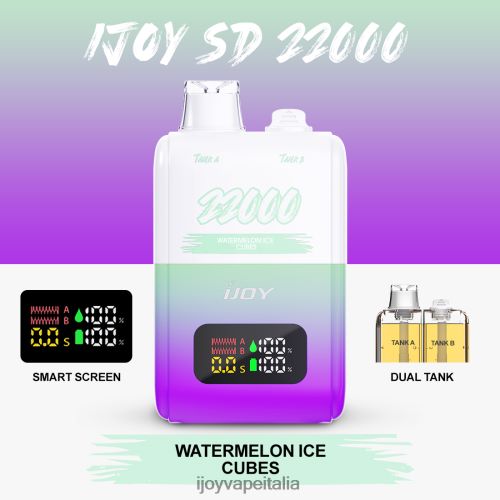 Best iJOY Flavor - iJOY SD 22000 monouso H2H04F159 cubetti di ghiaccio all'anguria